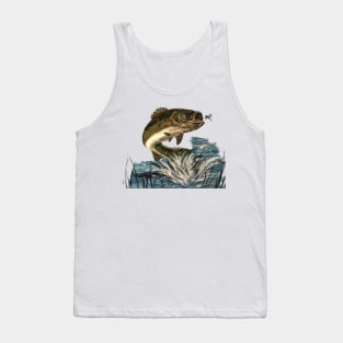 Largemouth Bass Jumping Tank Top